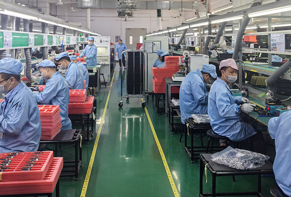 smt貼片加工廠車間圖